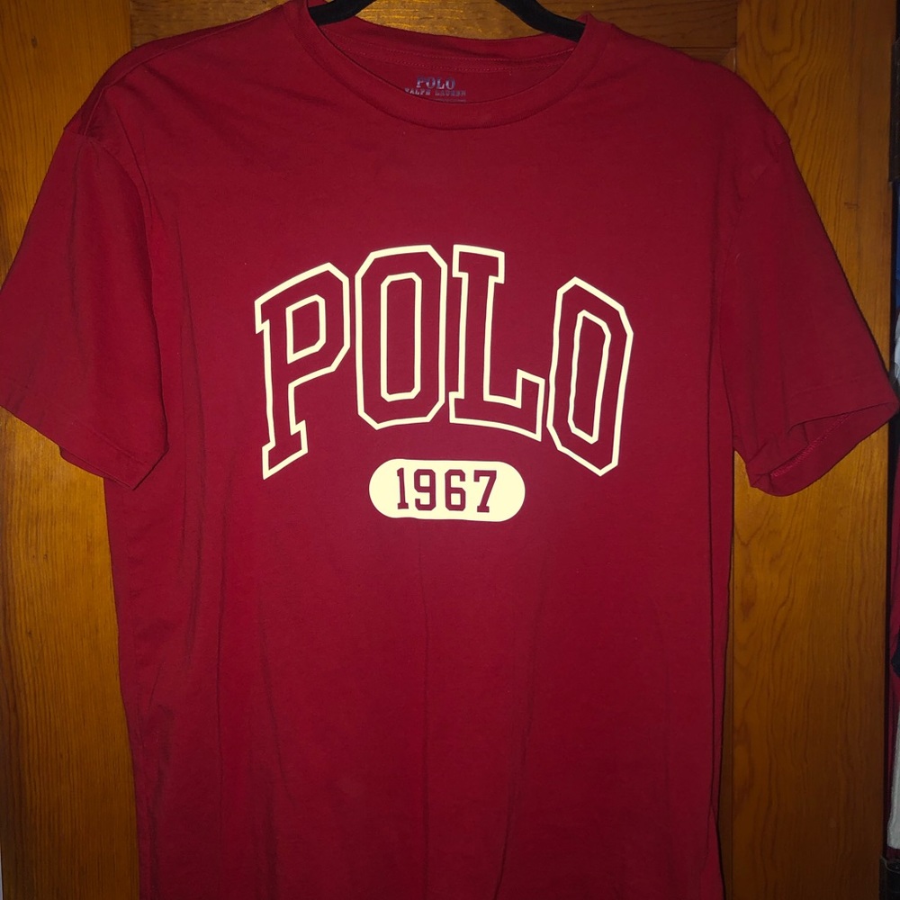 Polo Ralp Lauren red t shirt